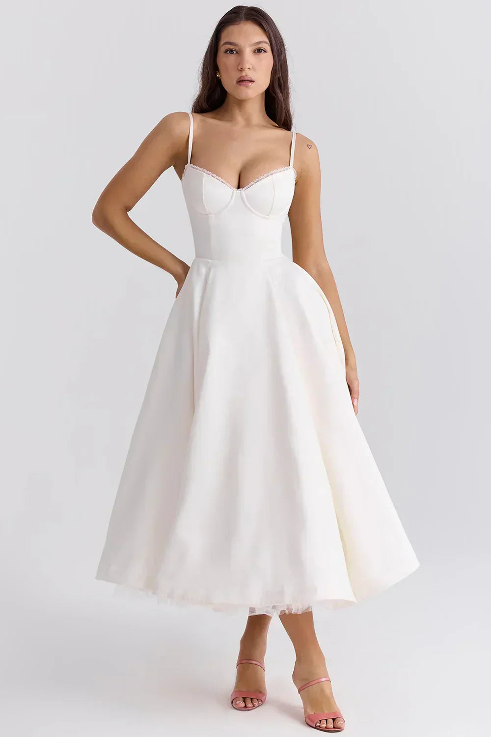 ARIELLE™ | ROBE MIDI EN MAILLE