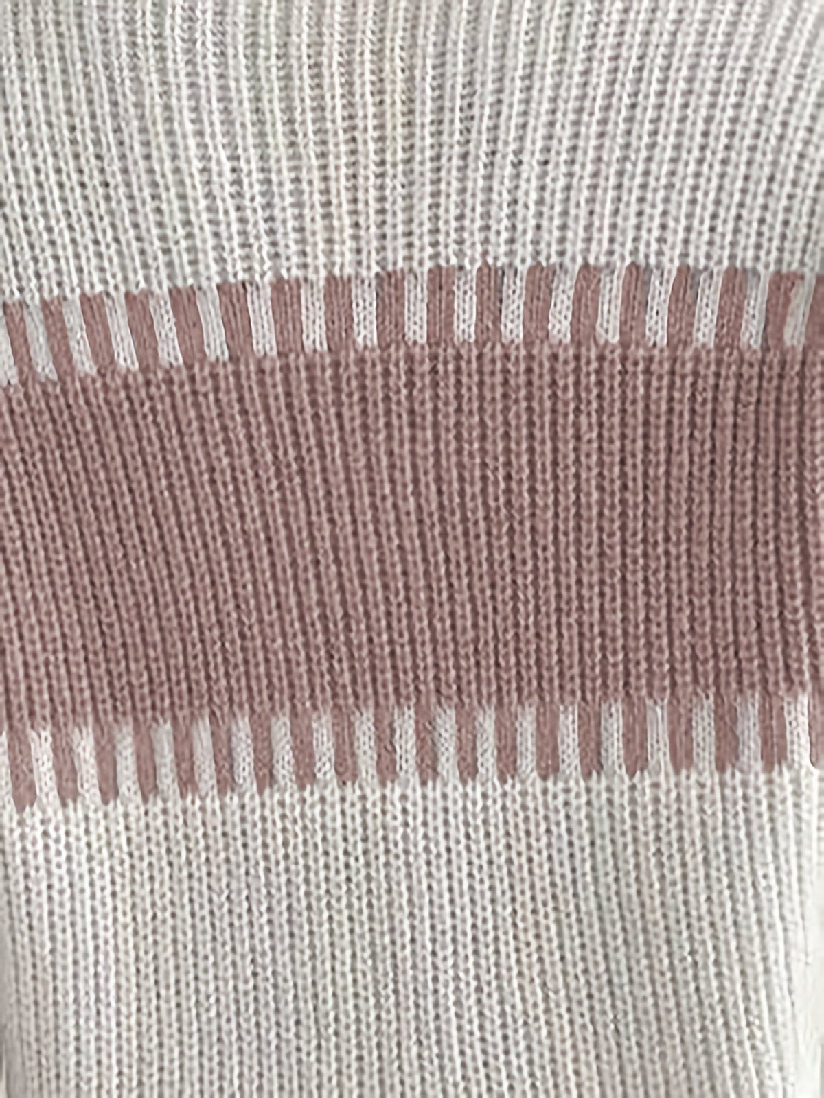 Adelaide | Pull rayé à empiècements colorés