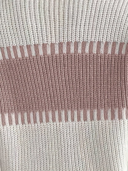 Adelaide | Pull rayé à empiècements colorés