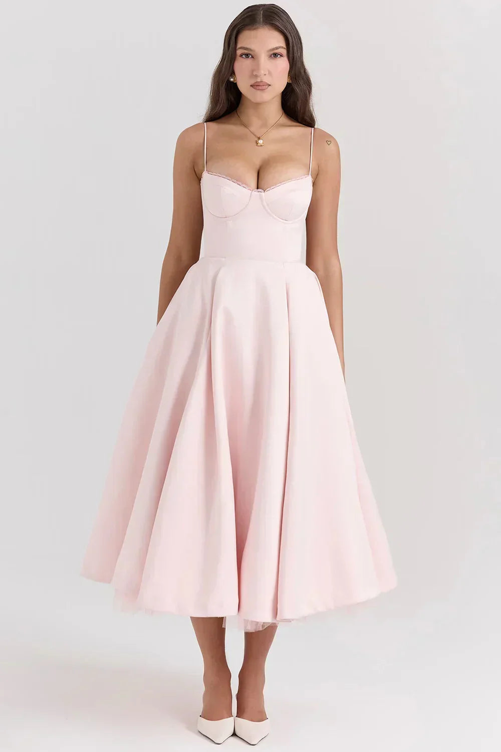 ARIELLE™ | ROBE MIDI EN MAILLE
