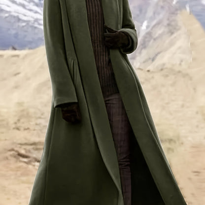 Gwendolyn | Manteau long drapé