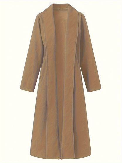 Gwendolyn | Manteau long drapé
