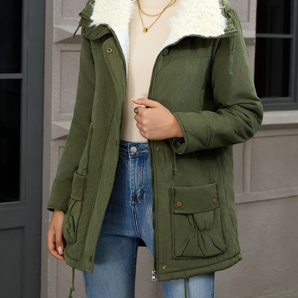 Bernadette | Parka d’hiver douillette