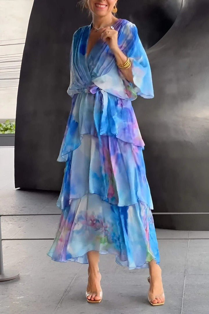 Marielle™ | V-Ausschnitt-Kleid