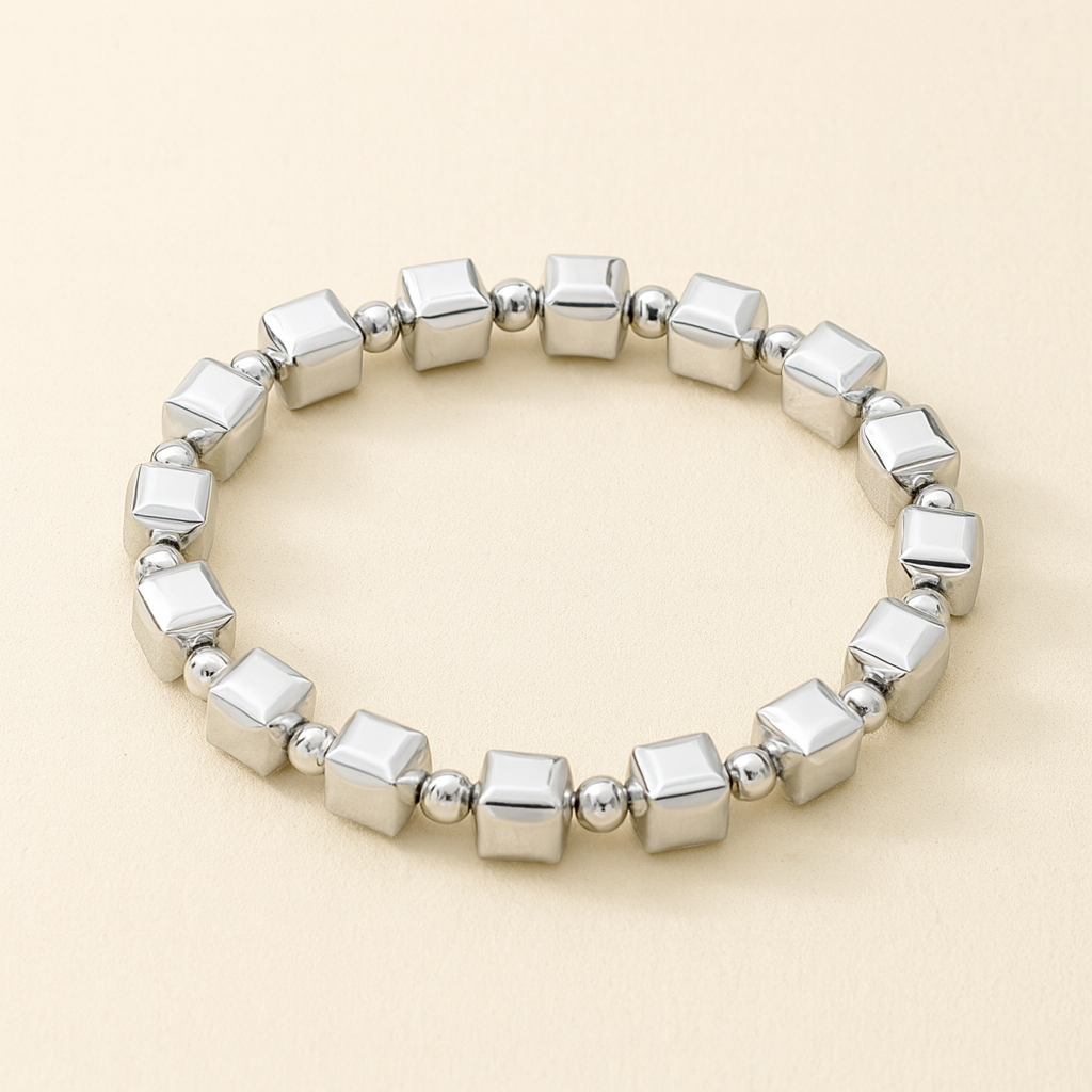 Ximena™ | Bracelet en argent avec détails en zircon cubique