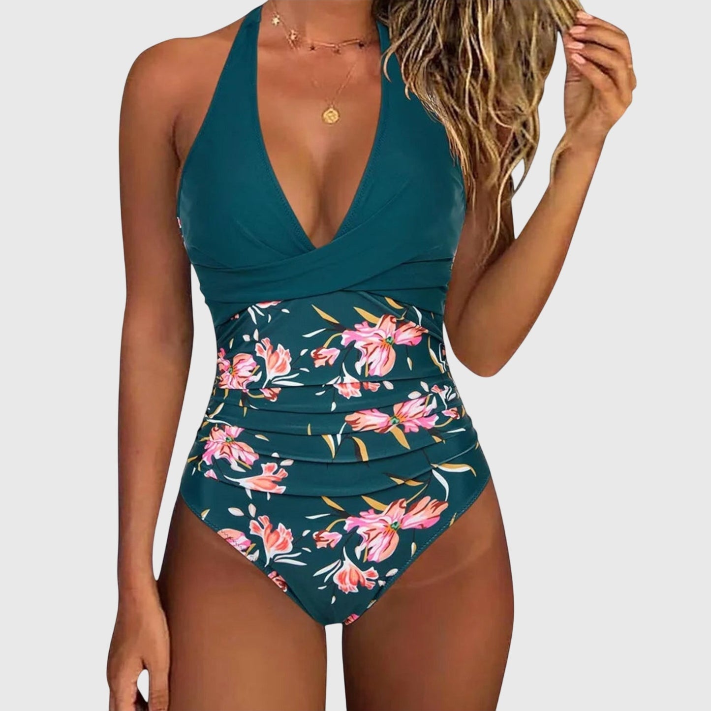Zainab™ | Maillot de bain élégant à décolleté en V