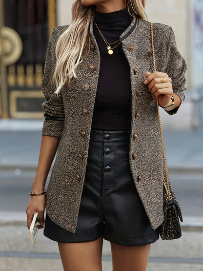Lucy | Veste structurée boutonnée sur le devant
