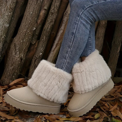Loretta | Bottes d’hiver compensées douillettes