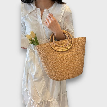 Kalinne™ | Sac en paille tissée