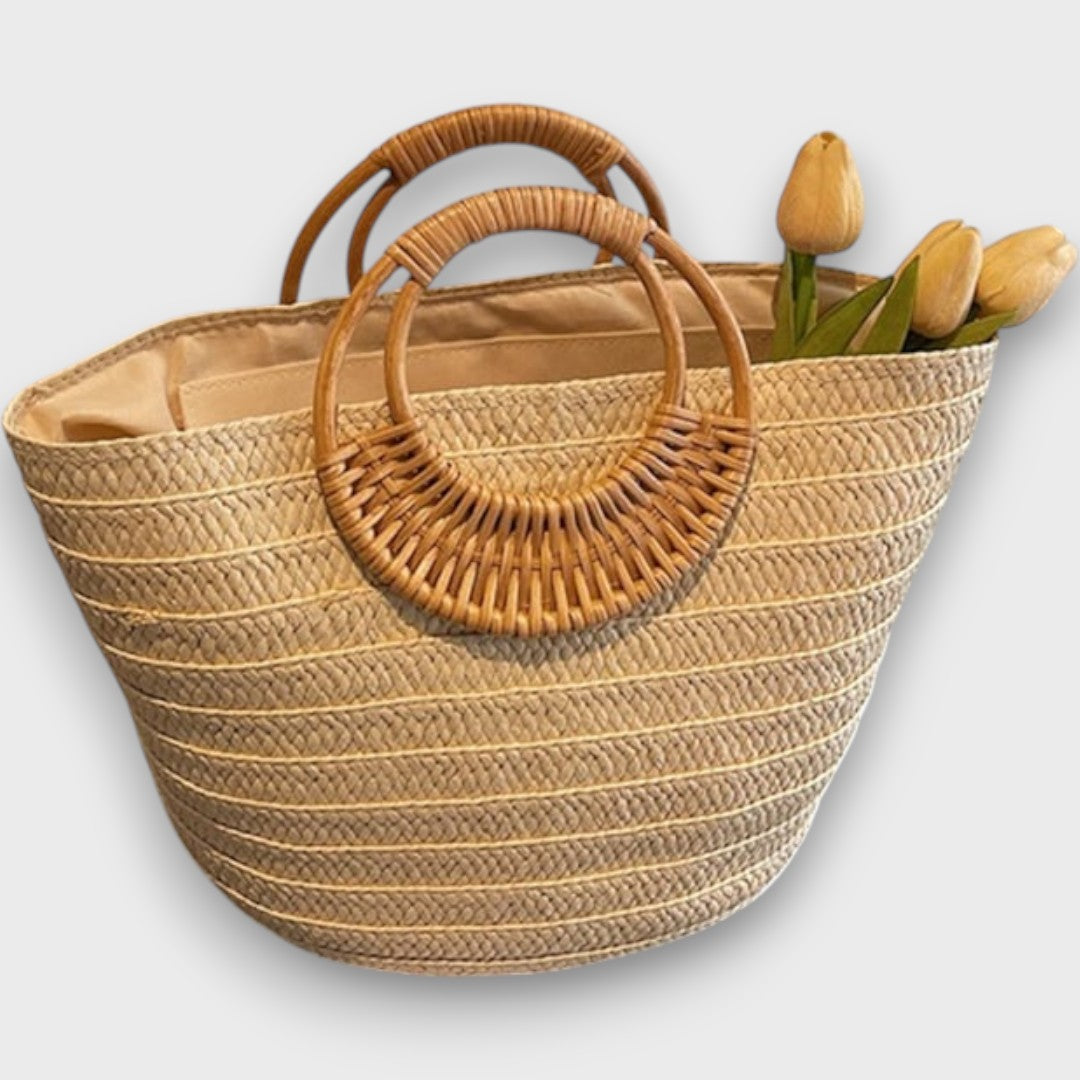 Kalinne™ | Sac en paille tissée