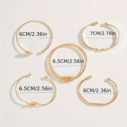 Nereida™ | Ensemble élégant avec bracelet en or