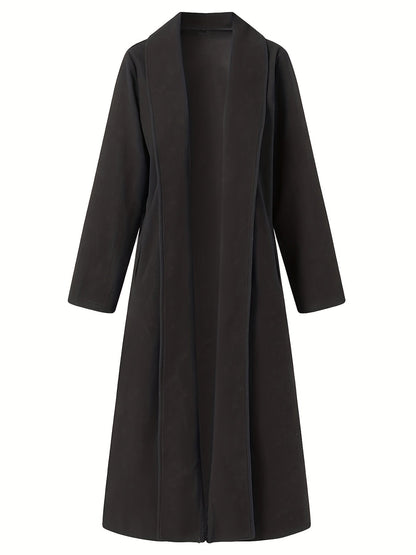 Gwendolyn | Manteau long drapé