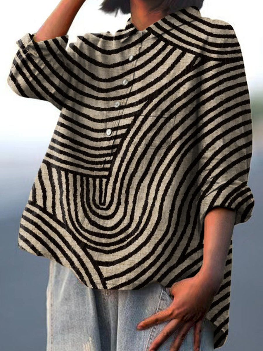 Jacinthe™ | Blouse graphique moderne