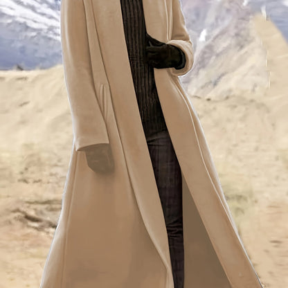 Gwendolyn | Manteau long drapé
