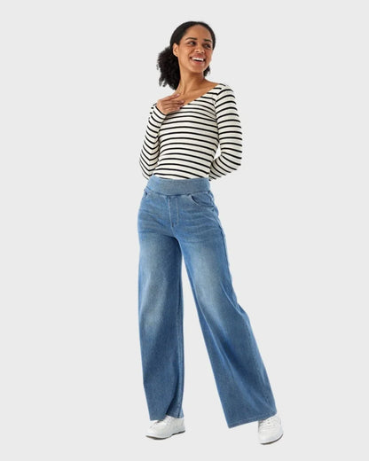 Avalisse™ | Jeans élégants à taille haute