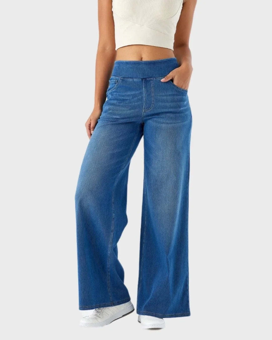 Avalisse™ | Jeans élégants à taille haute