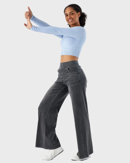 Avalisse™ | Jeans élégants à taille haute