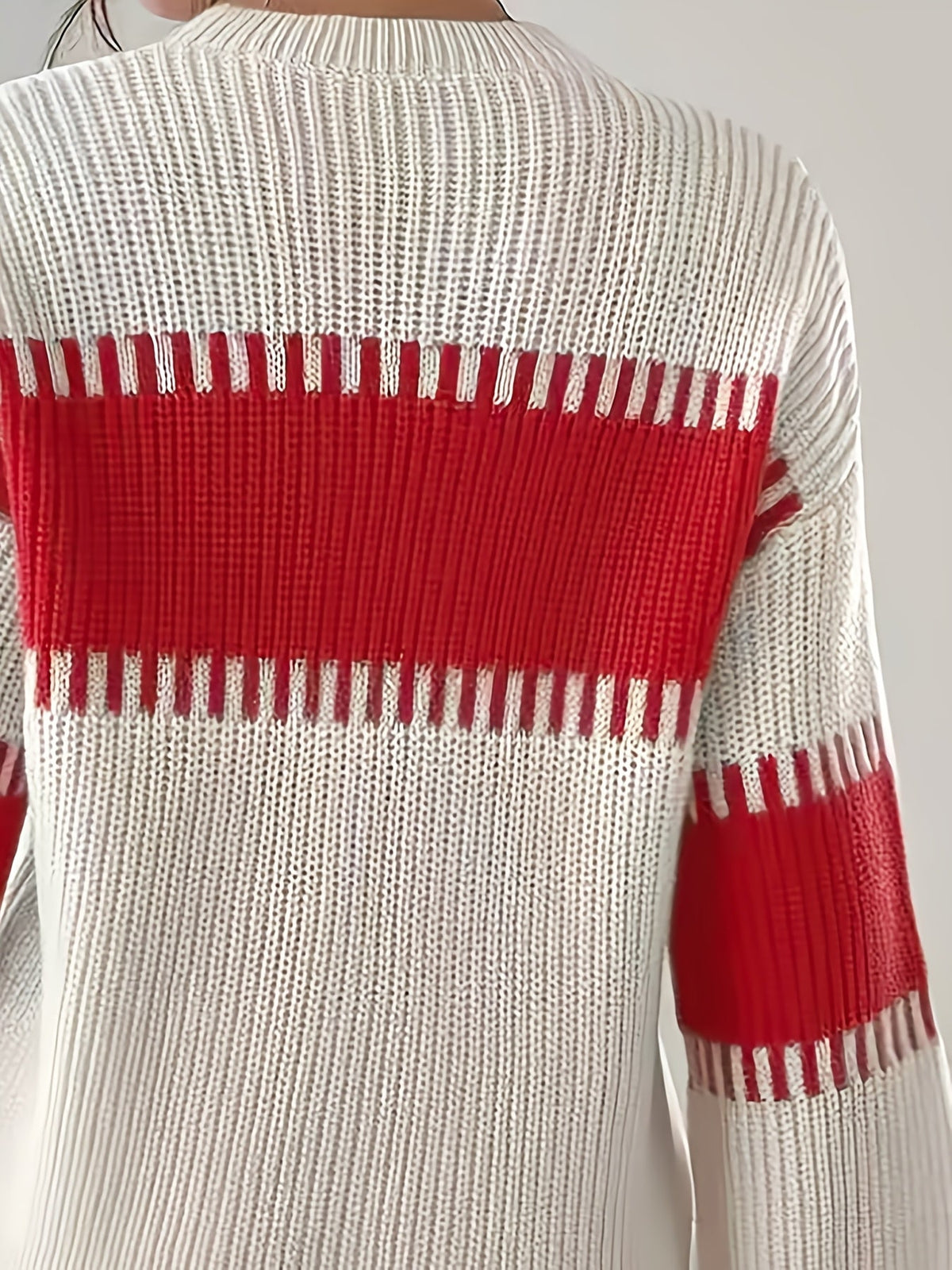 Adelaide | Pull rayé à empiècements colorés