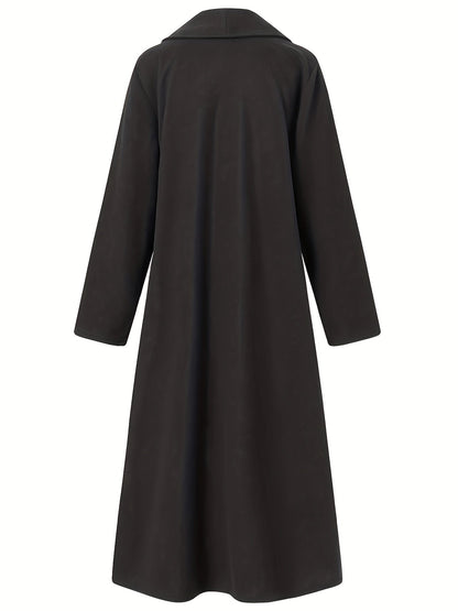 Gwendolyn | Manteau long drapé