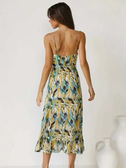 Chiara™ | Robe midi multicolore