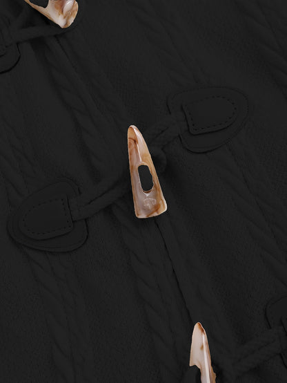 Nadia | Manteau long à capuche bordée de fourrure