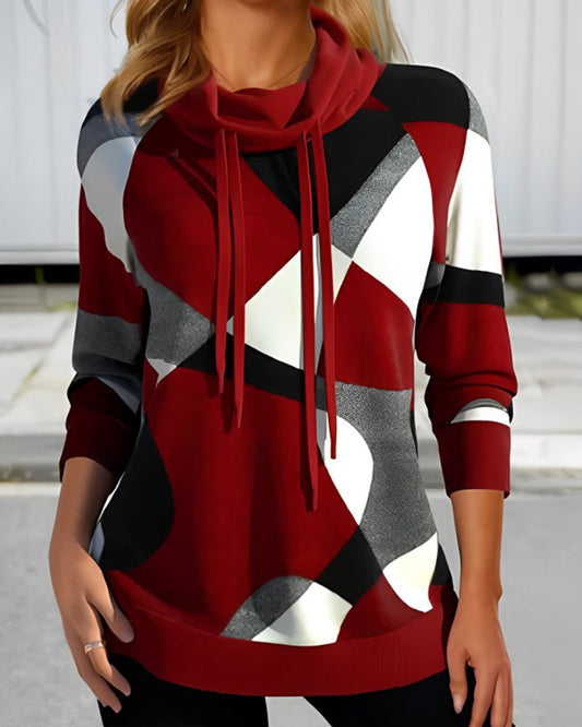 Kiana | Wasserfallkragenpullover