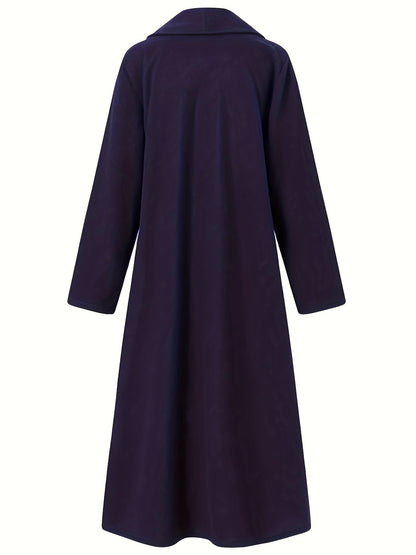 Gwendolyn | Manteau long drapé