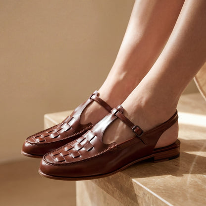 RANYA™ | SANDALES EN CUIR