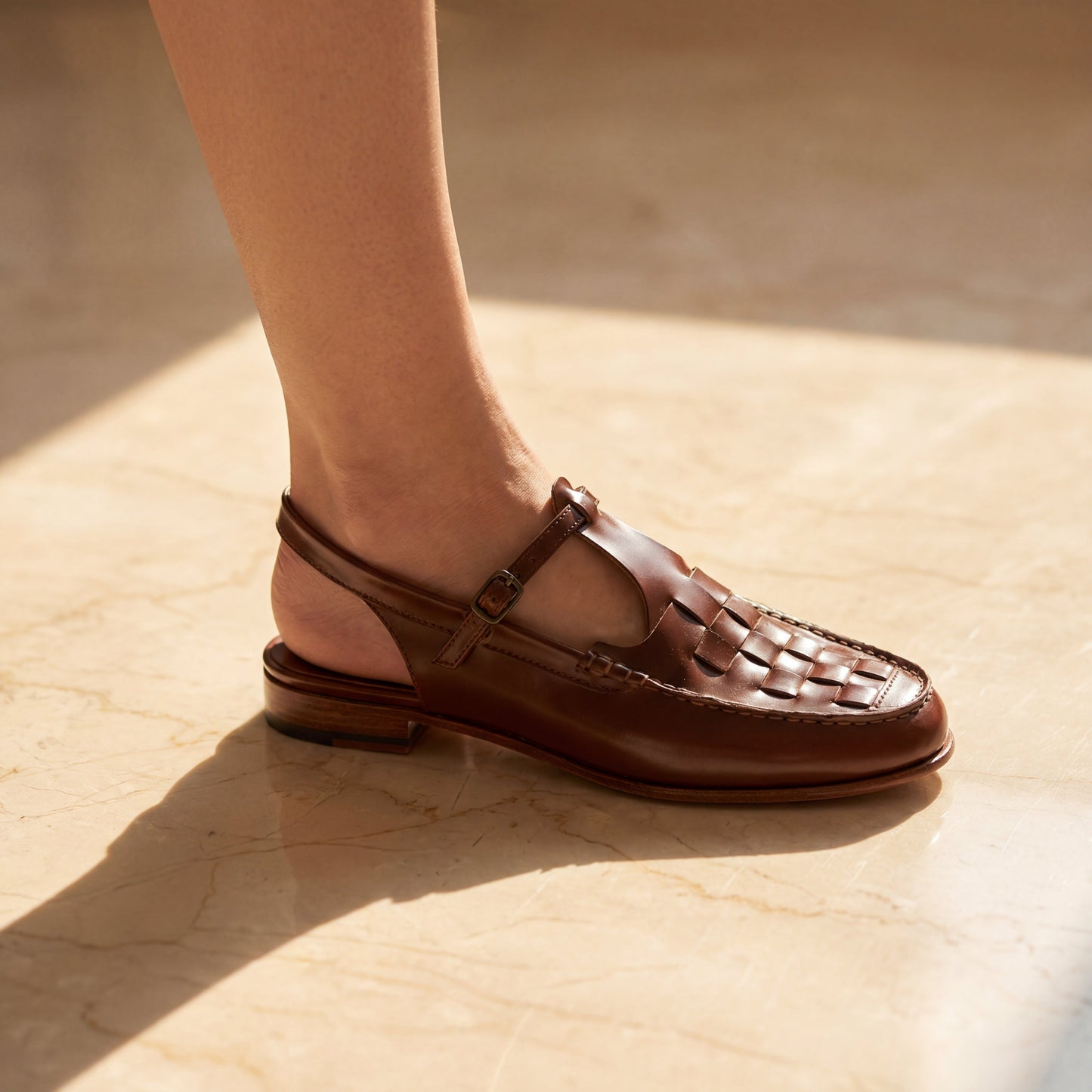 RANYA™ | SANDALES EN CUIR