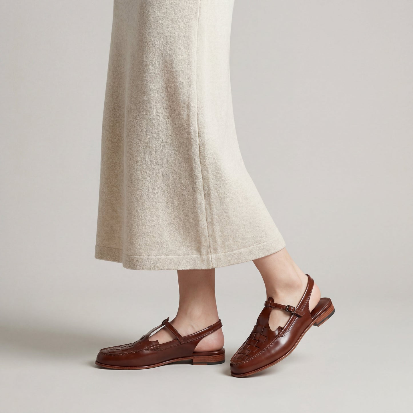 RANYA™ | SANDALES EN CUIR
