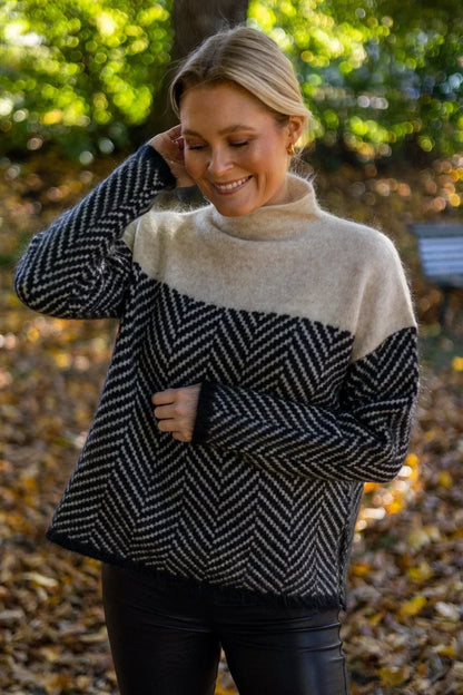 Gia™ – Luxuriöser Rollkragenpullover aus Kaschmir