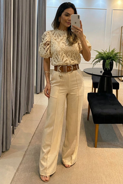 Zafrielle™ | Ensemble chemise et pantalon