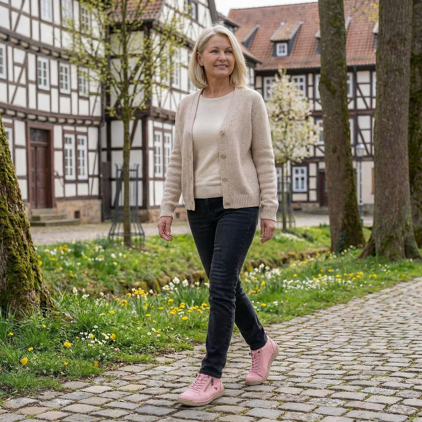 Bérénice™ | Baskets orthopédiques zippées
