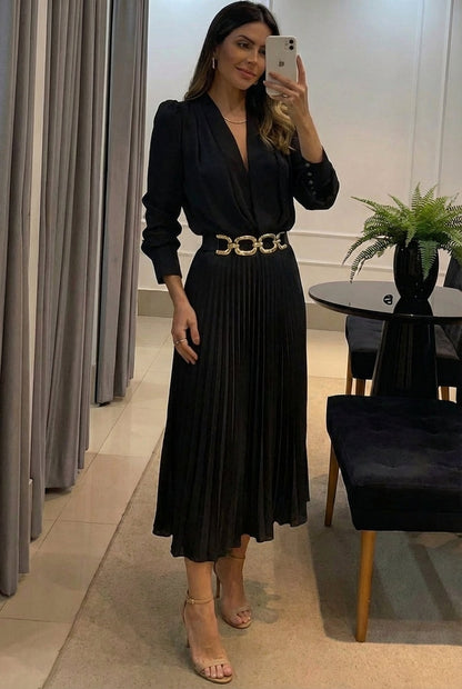 Esperanza™ | Robe longue plissée