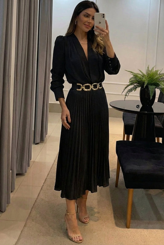 Esperanza™ | Robe longue plissée