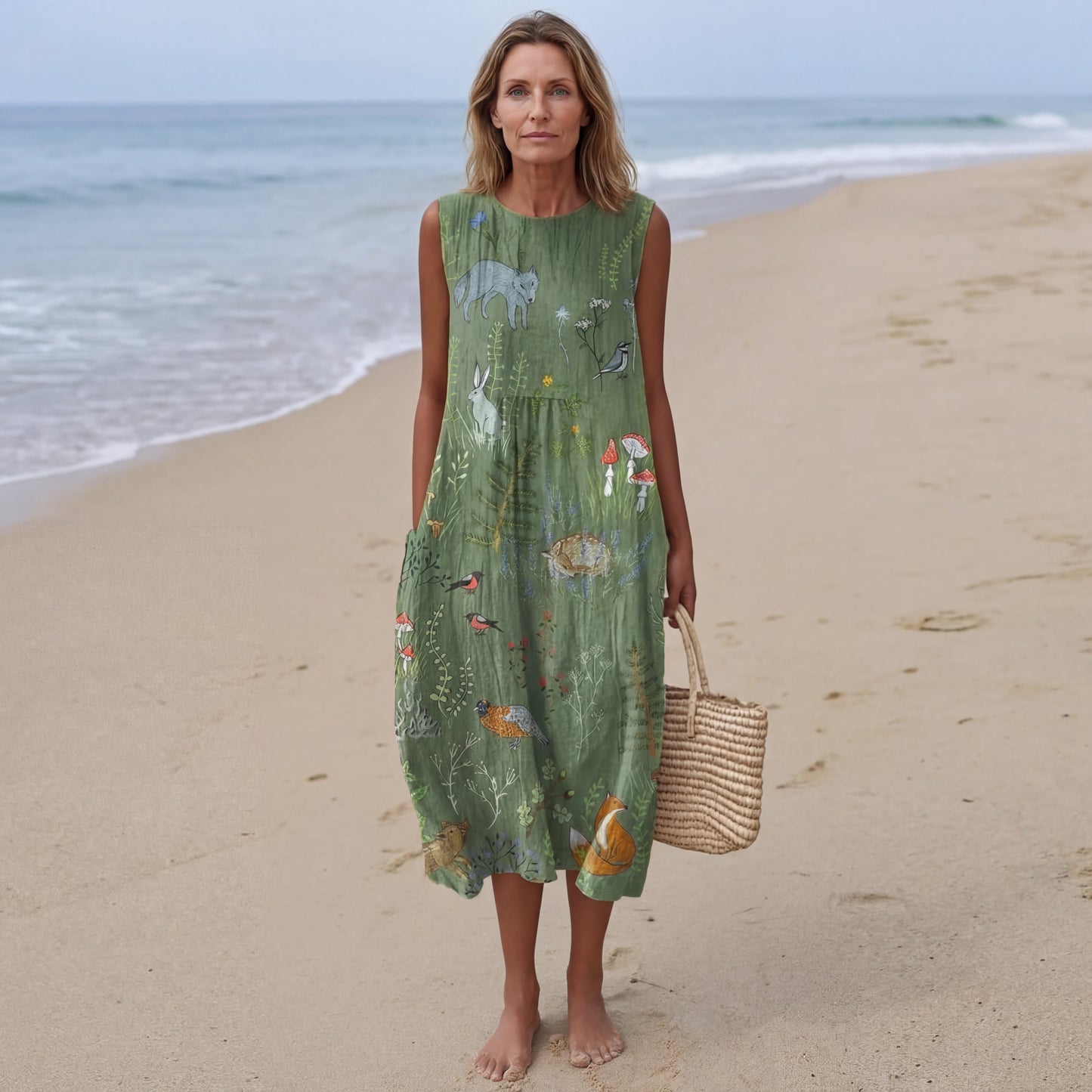 Hope™ Robe Midi Woodland