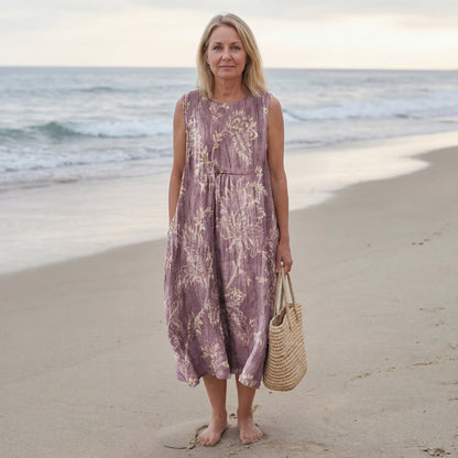 Mia™ Robe midi fleurie