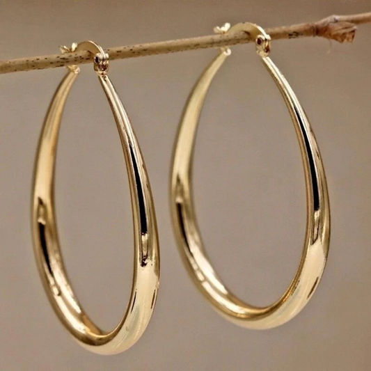 Samara™ | Boucles d’oreilles vintage dorées