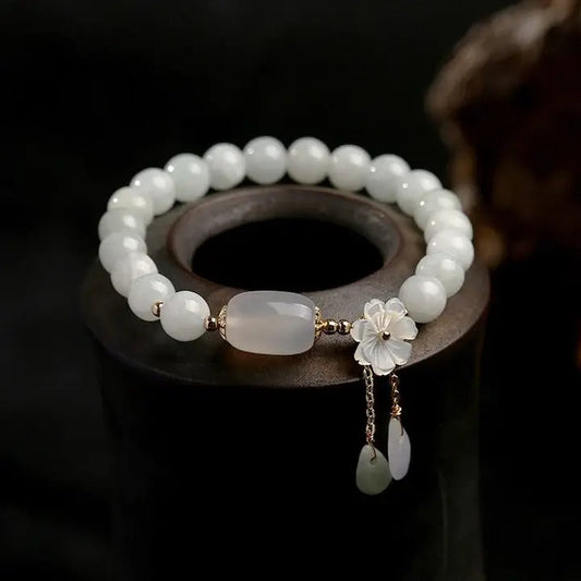 Jessalina™ | Bracelet en aigue-marine avec perles
