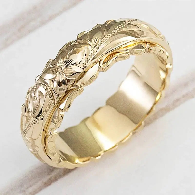 Fleur™ | Bague en or ancienne