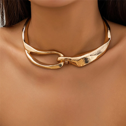 Luciana™ | Collier en or texturé