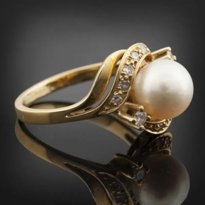Tahliah™ | Bague En or Scintillante