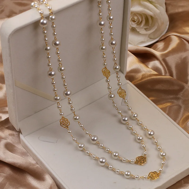 Cosette™ | Collier de perles dorées