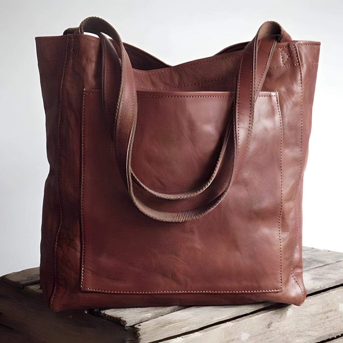 Carol™ | Cabas en cuir chic et moderne