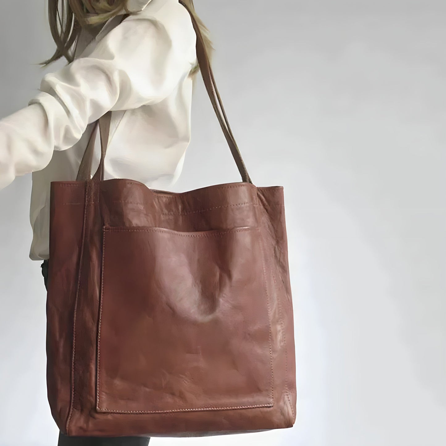 Carol™ | Cabas en cuir chic et moderne