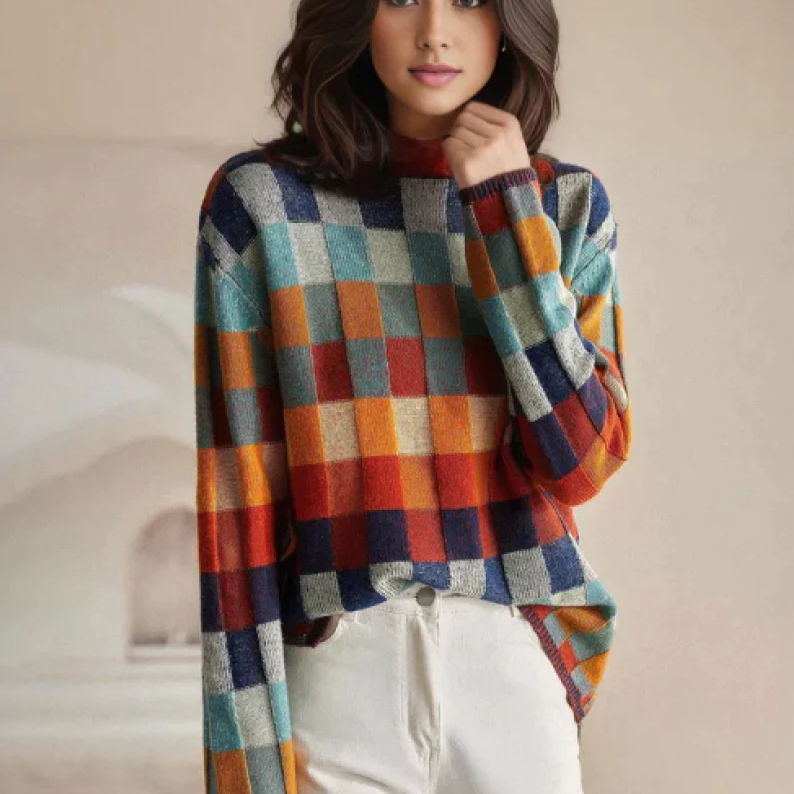 Pull en cachemire chaud de luxe Van Gogh
