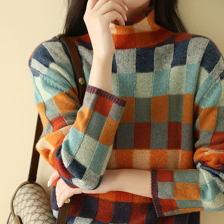 Pull en cachemire chaud de luxe Van Gogh