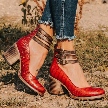 Britta™ | Bottines élégance western chic