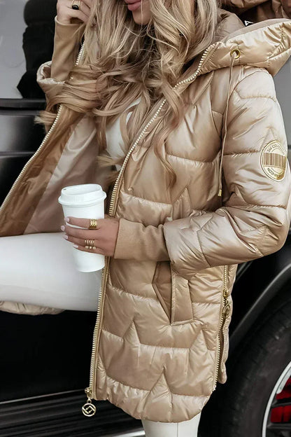 ALIZA™ | Parka Satinée