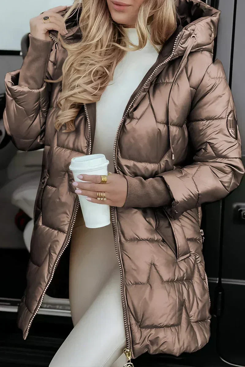 ALIZA™ | Parka Satinée